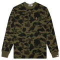 1st Camo One Point L S Tee Green