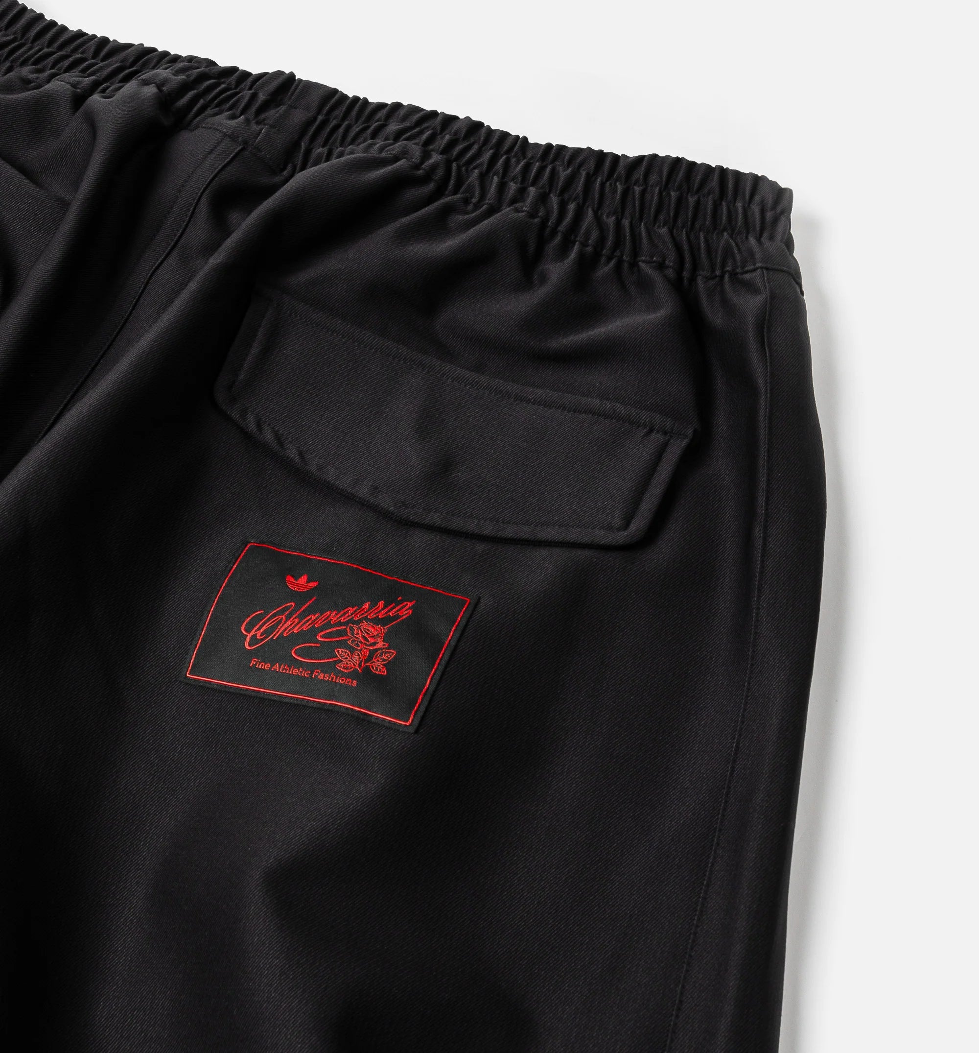 Willy Chavarria x Adidas Elasticated Waistband Track Mens Pant Black