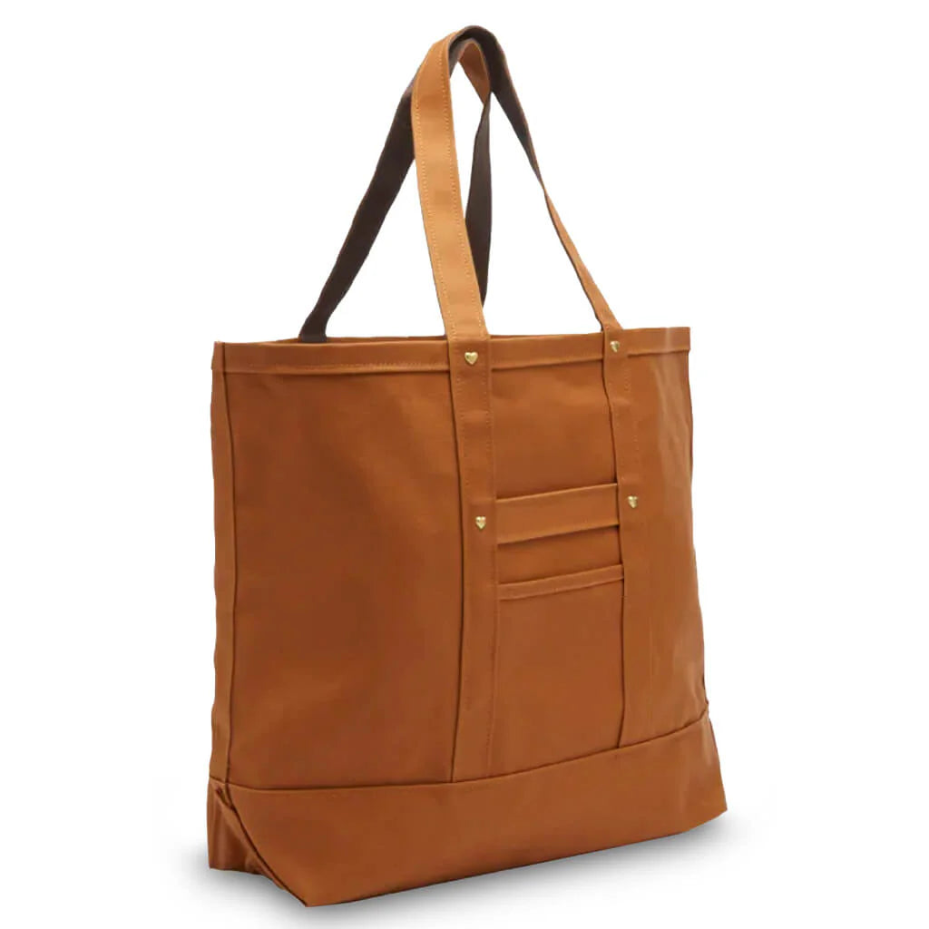 Duck Canvas Tote Large Brown