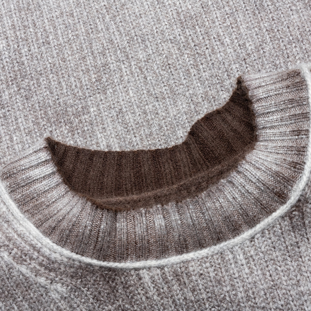 Reversible Fade Out Knit Nero