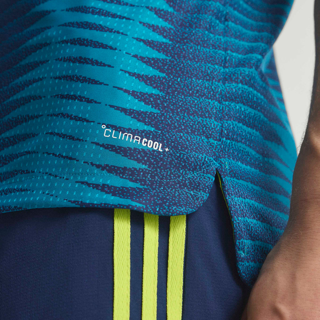 adidas Colombia Away Authentic Mens Soccer Jersey 2026 Mistery Petrol Navy