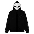 Pleasures x Zero Balaclava Zip Hoodie Black