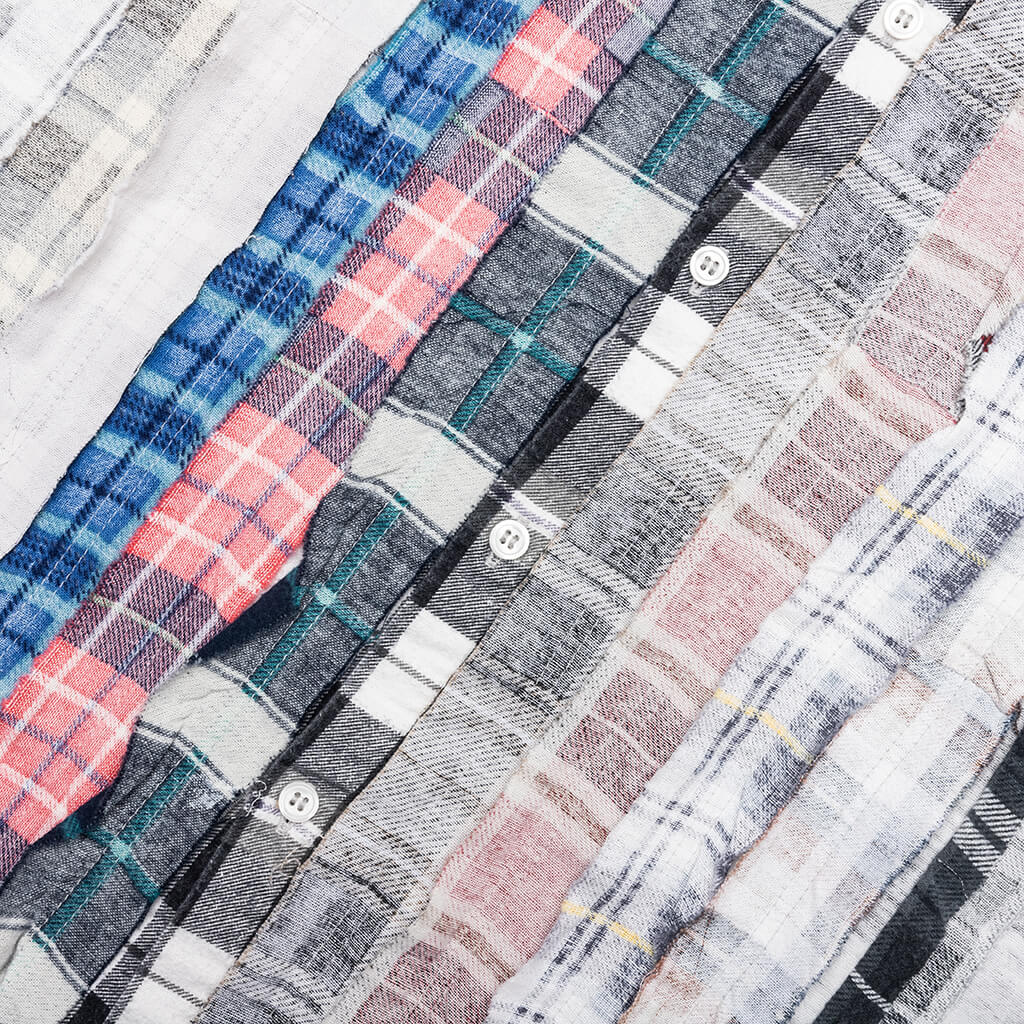 Ribbon Wide IO Flannel Shirt Assorted