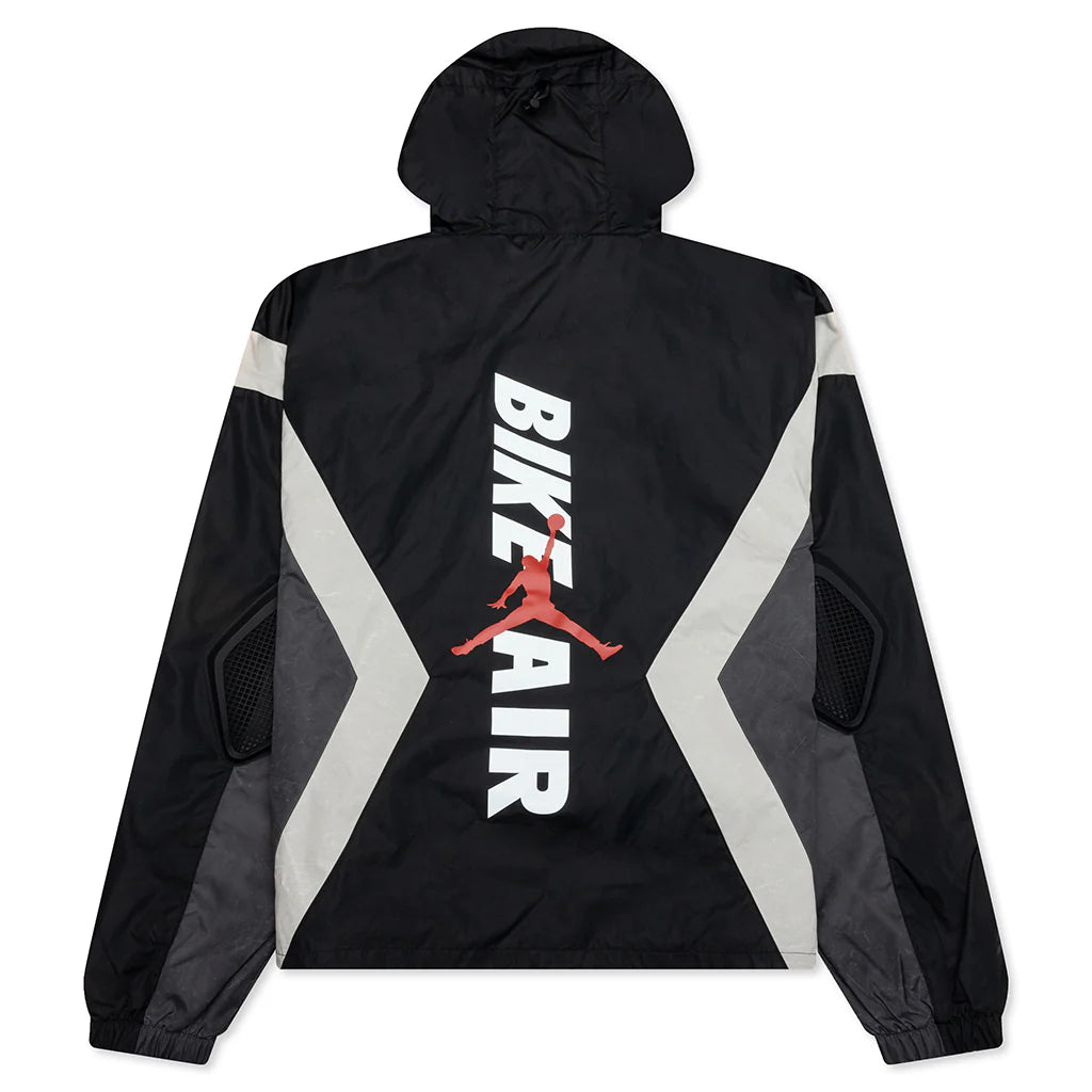 Jordan x Nigel Sylvester Draft Jacket Black Black Iron Grey Light Cream Cinnabar