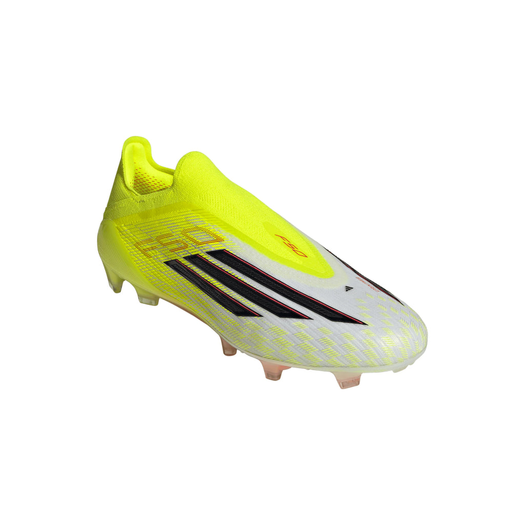 adidas F50 Elite Laceless FG Firm Ground Mens Soccer Cleats Yellow Black Red
