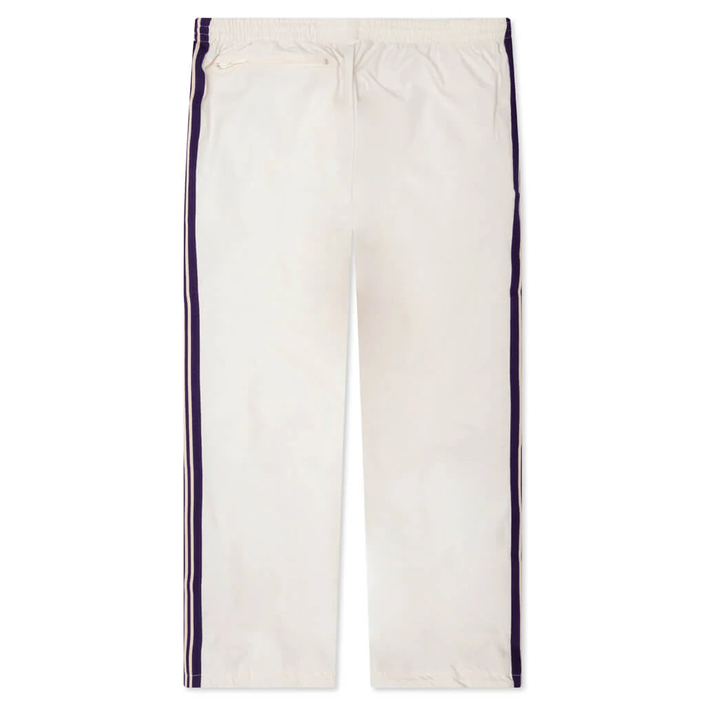 Needles x DC Shoes Track Pant Poly Ripstop Ivory