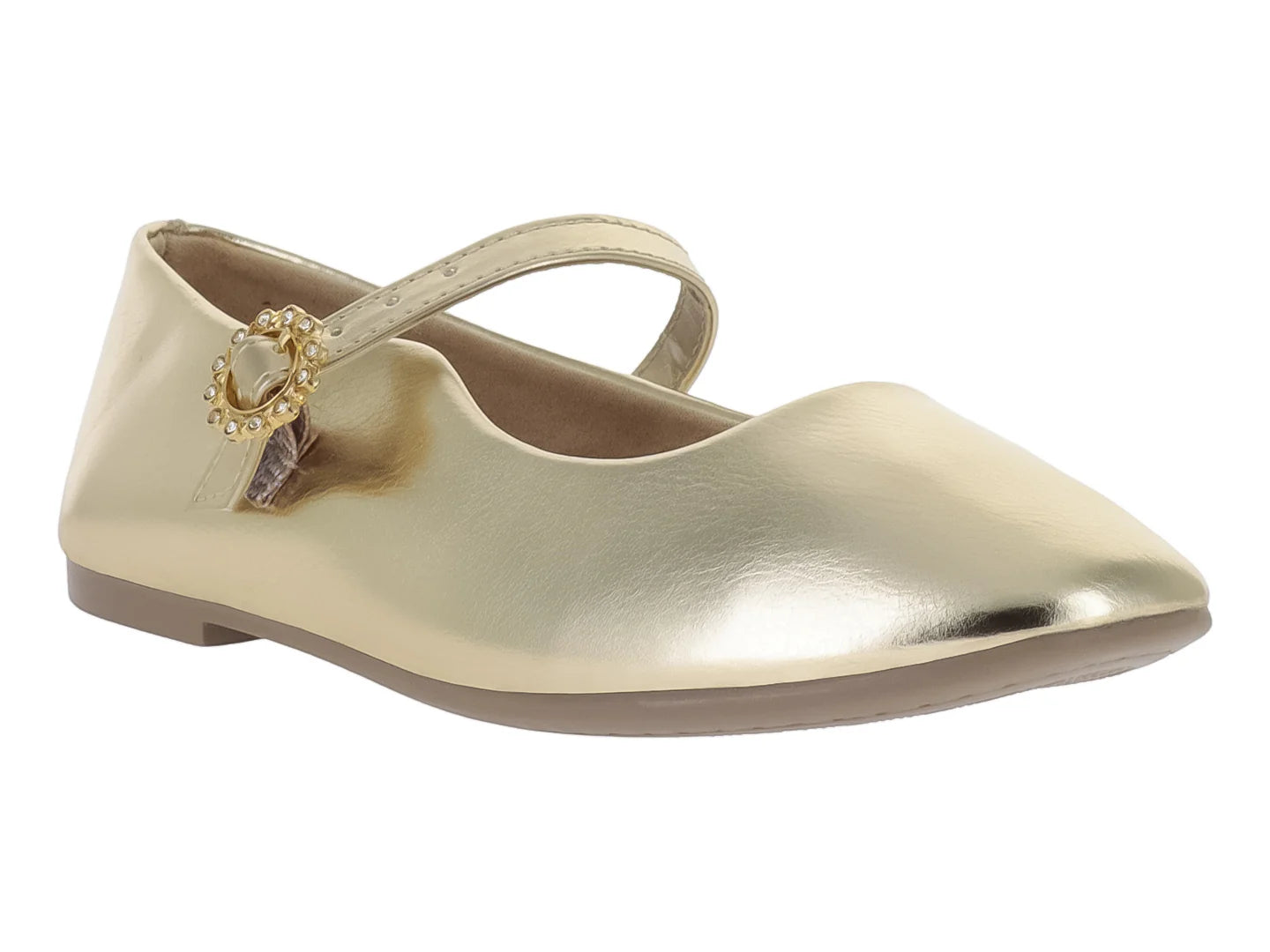 Zapatos Planos Tropicana Oro para Niña