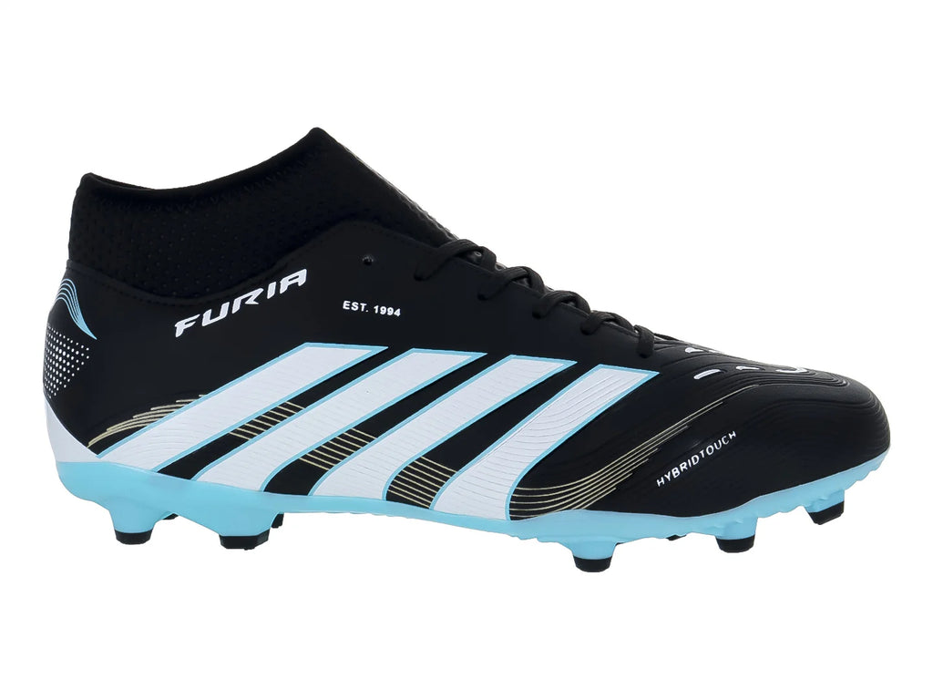 Tenis de Fútbol Furia Negro con Menta para Hombre