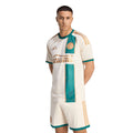 adidas Atlanta United Away Authentic Mens Soccer Jersey 26 27 Beige