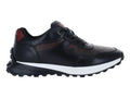 Tenis Vertical Negro Textura Serpiente para Hombre