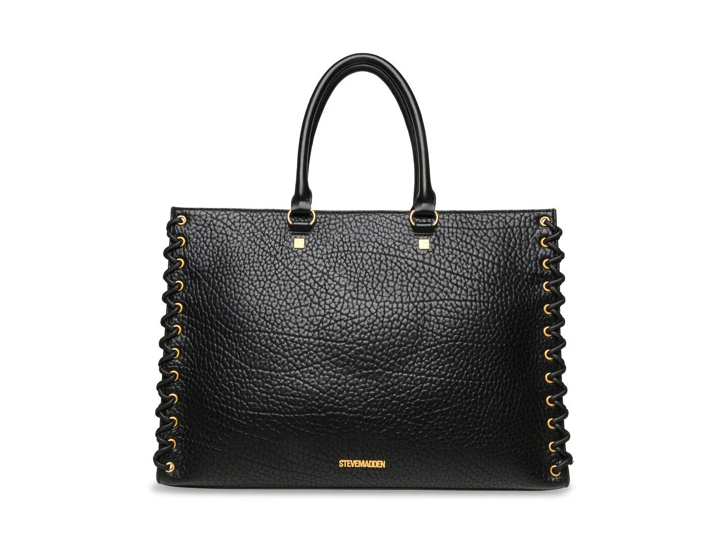 Bolso Steve Madden BMISA Negro y Dorado para Mujer