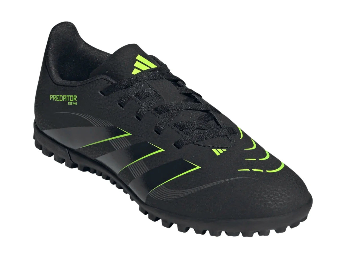 Tenis de Fútbol Adidas Predator Club TF Negro para Niño