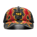 Lambs Cap Black Red