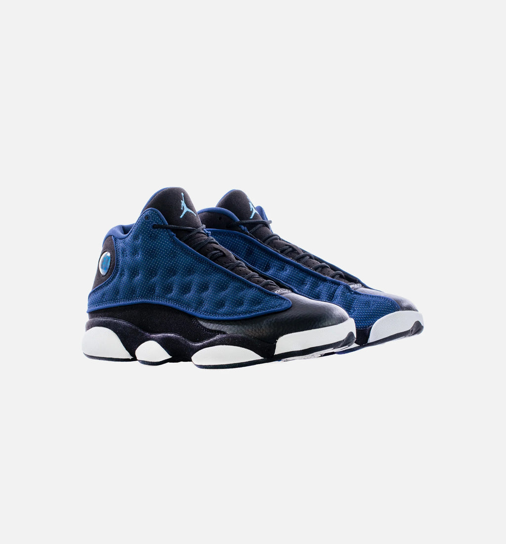 Air Jordan 13 Retro Brave Blue Mens Lifestyle Shoe Navy