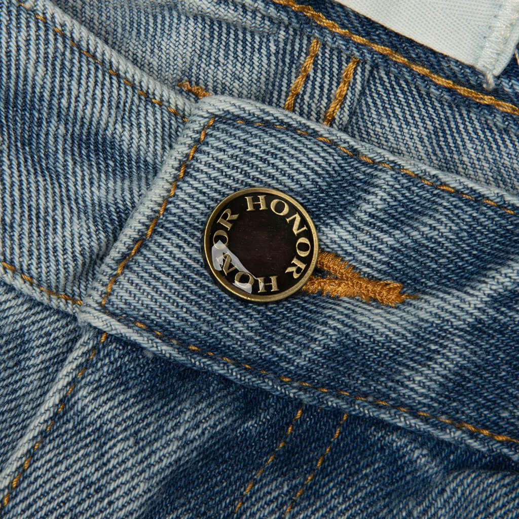Frayed Edge 11 Denim Bermudas Indigo