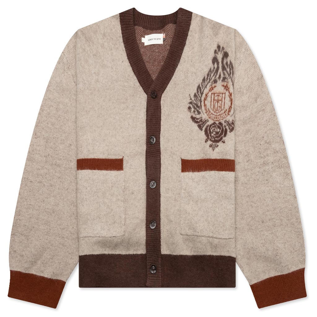 Holiday HTG Cardigan Bone
