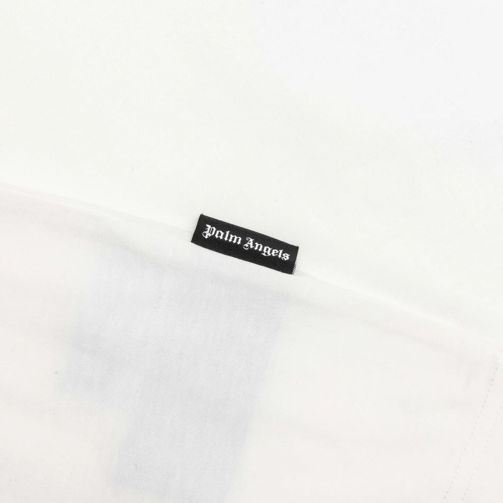 Neck Logo T Shirt Off White Black