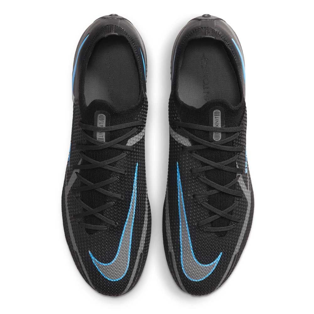 Nike Phantom GT2 Elite FG Firm Ground Soccer Cleats Black Black Iroman Grey