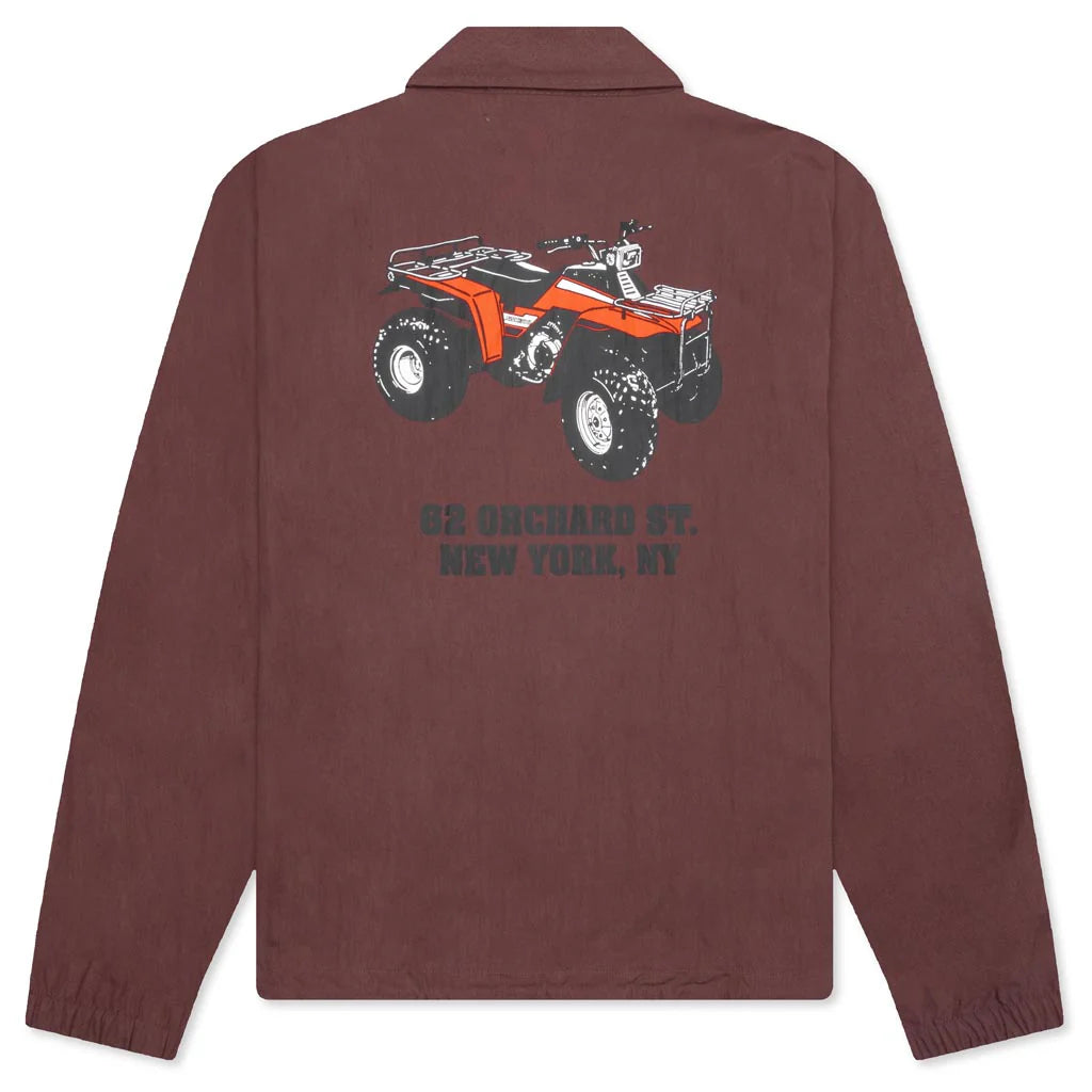 4 Wheeler Coaches Jacket Brown