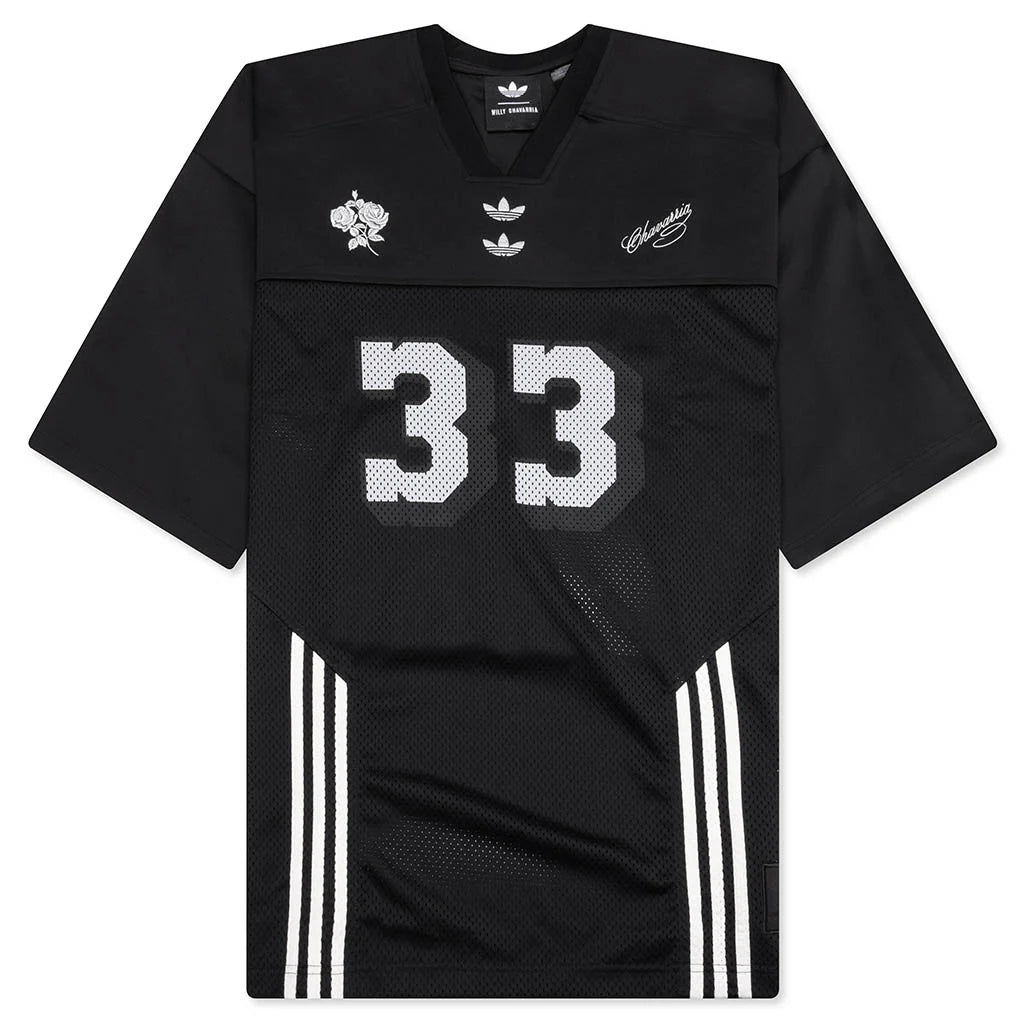 Adidas Originals x Willy Chavarria Football Jersey Black