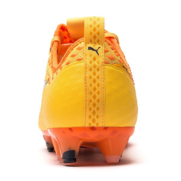 PUMA Evopower Vigor 1 FG Firm Ground Soccer Cleats Ultra Yellow Peacoat