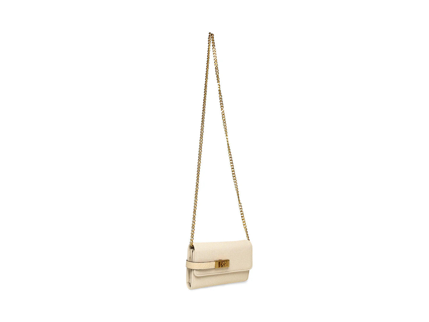 Bolsa Steve Madden Baxell Color Bone Gold para Mujer