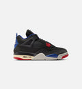 Air Jordan 4 Retro Rare Air Mens Lifestyle Shoe Black Fire Red Deep Royal Blue
