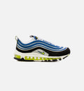 Air Max 97 OG Atlantic Blue Womens Lifestyle Shoe Blue Yellow
