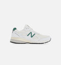 Made in USA 990v4 Mens Lifestyle Shoe White Green