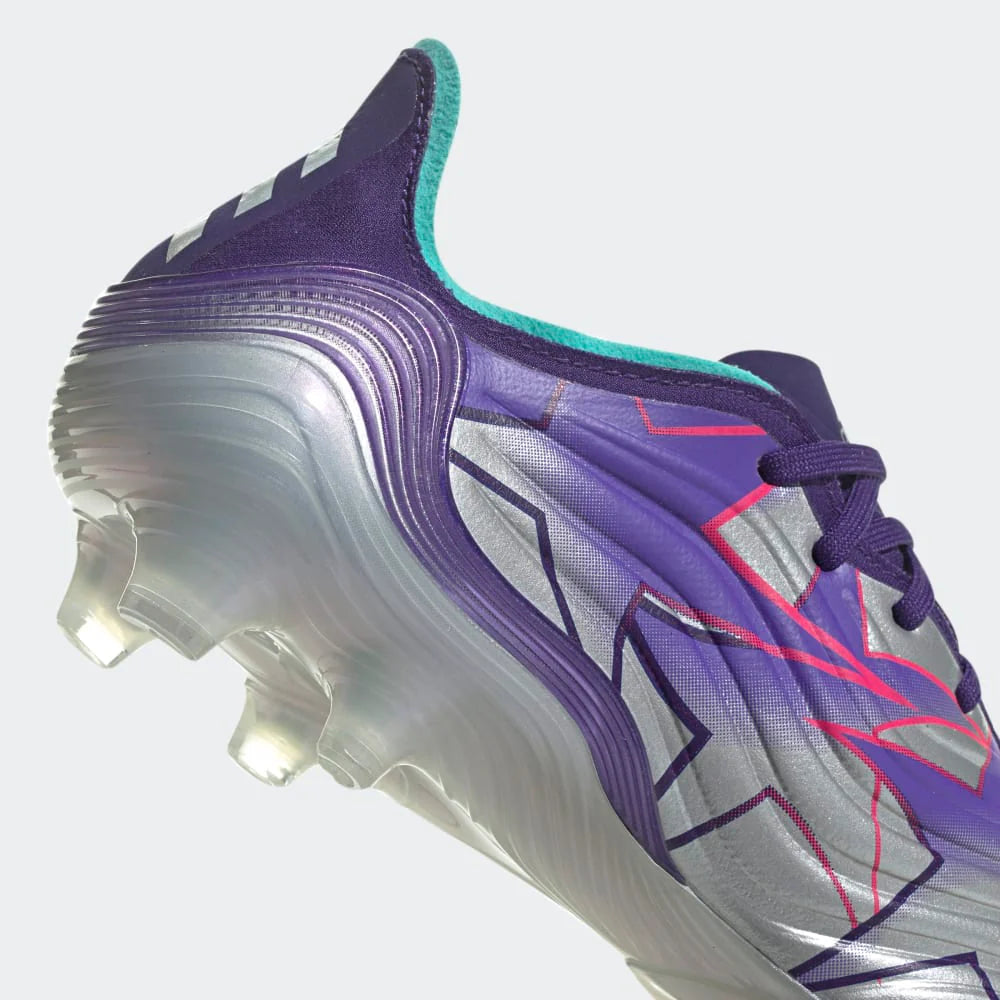 adidas Copa Sense1 FG Firm Ground Soccer Cleats UEFA Purple Silver Metallic