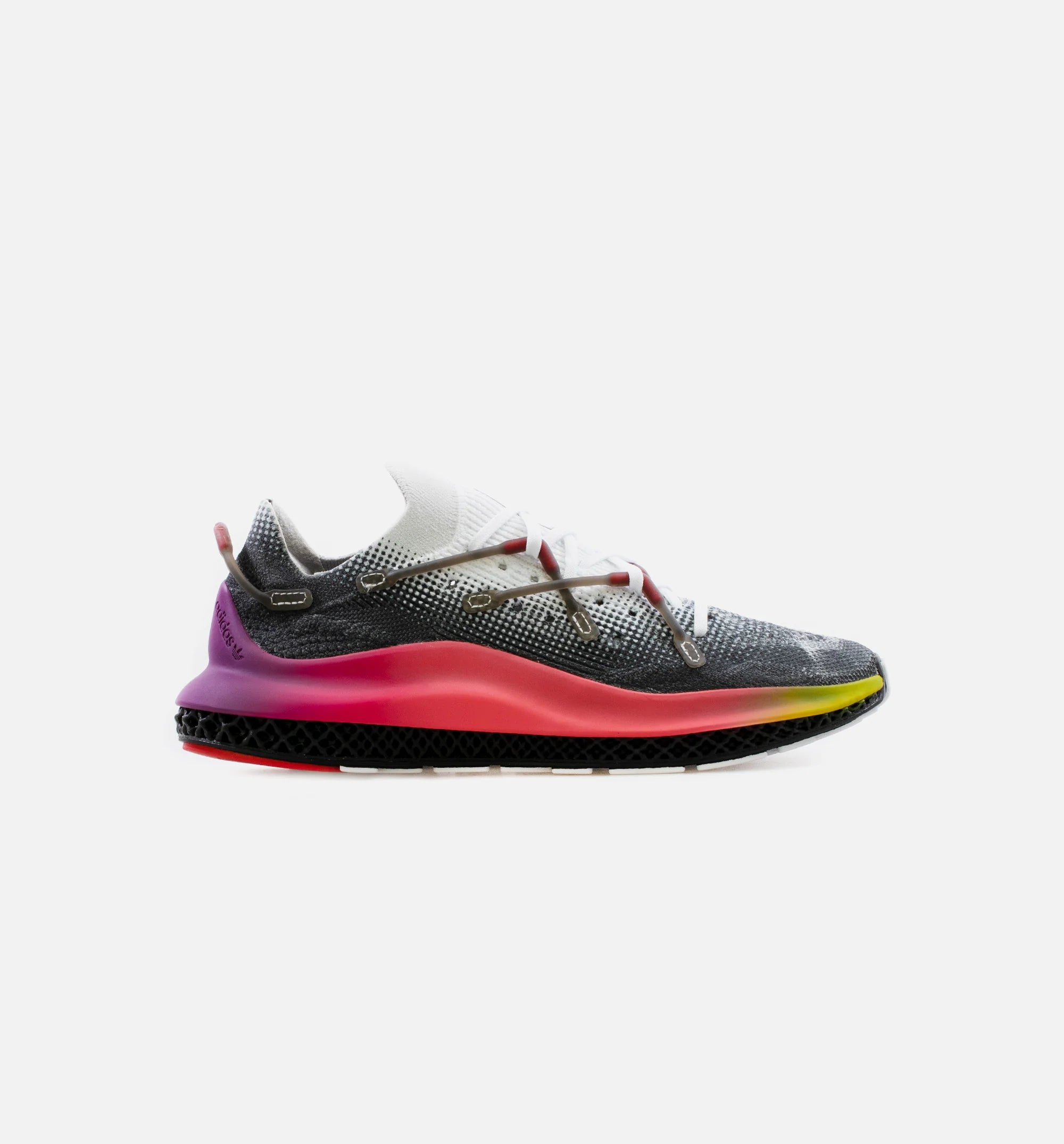 4D Fusio Mens Lifestyle Shoe White Purple