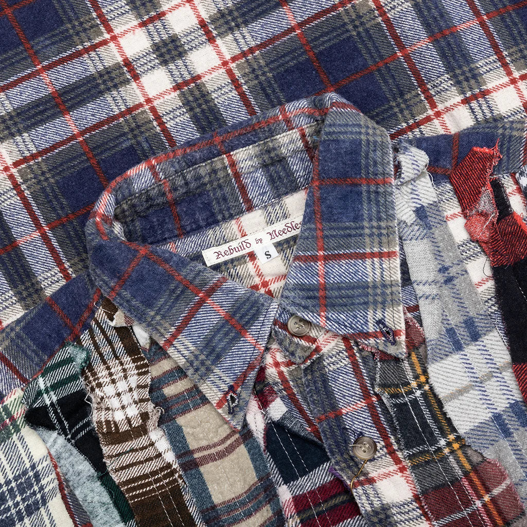 Ribbon Flannel Shirt Assorted