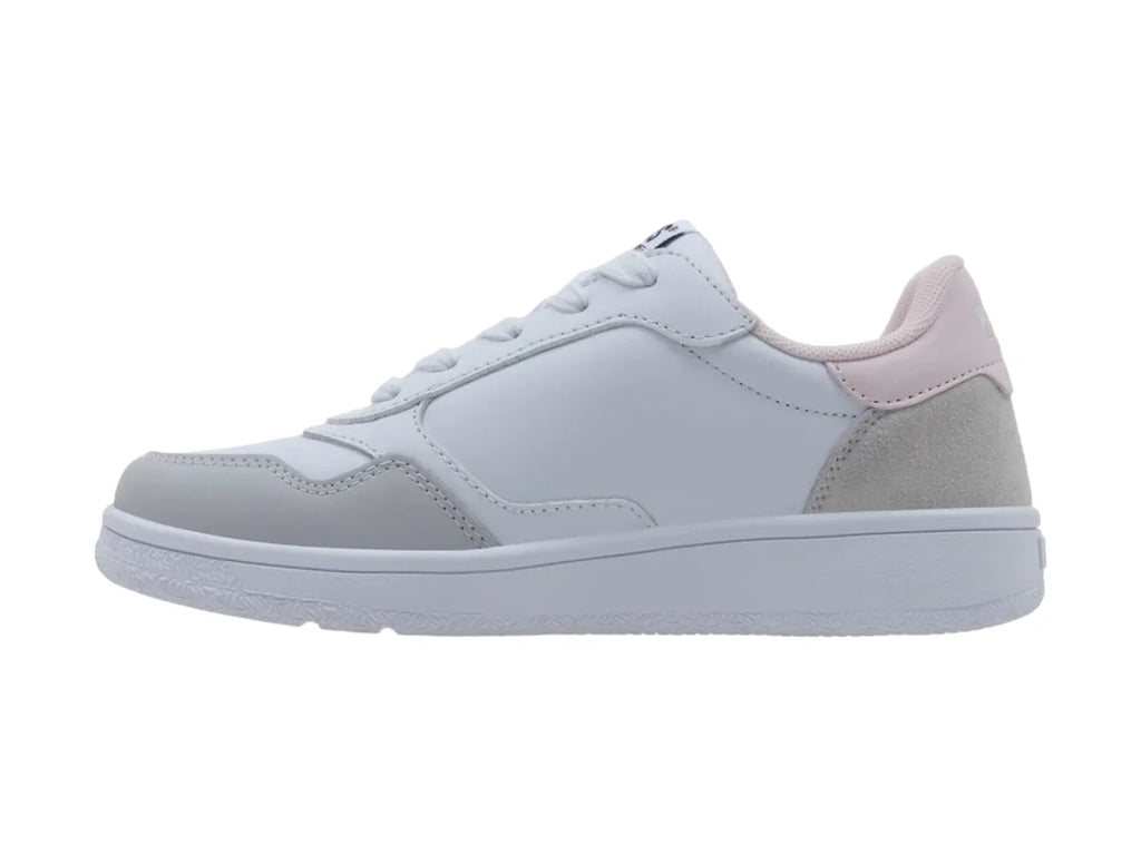 Tenis K Swiss Slamshield II Blanco y Rosa para Mujer