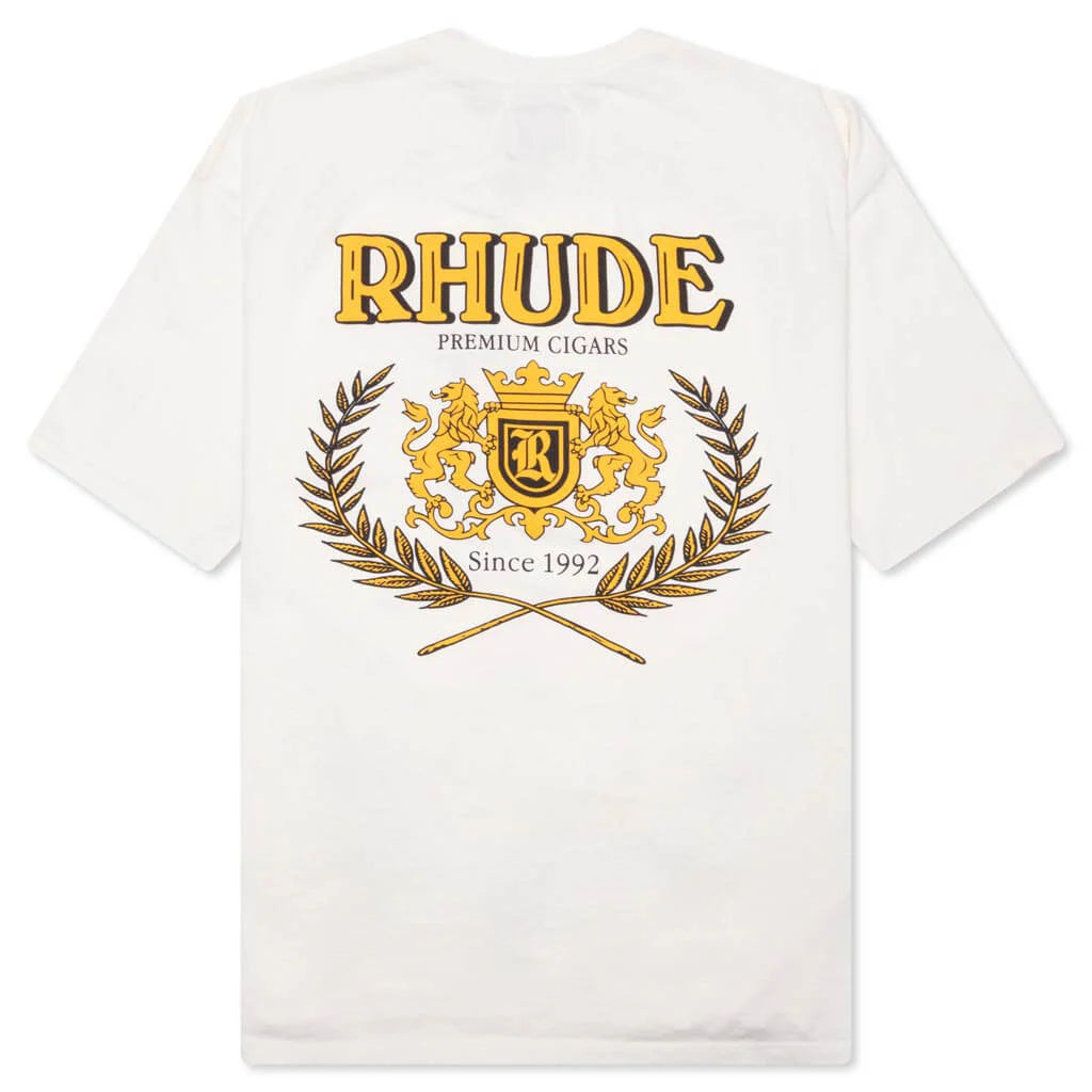 Cresta Cigar Tee Vintage White