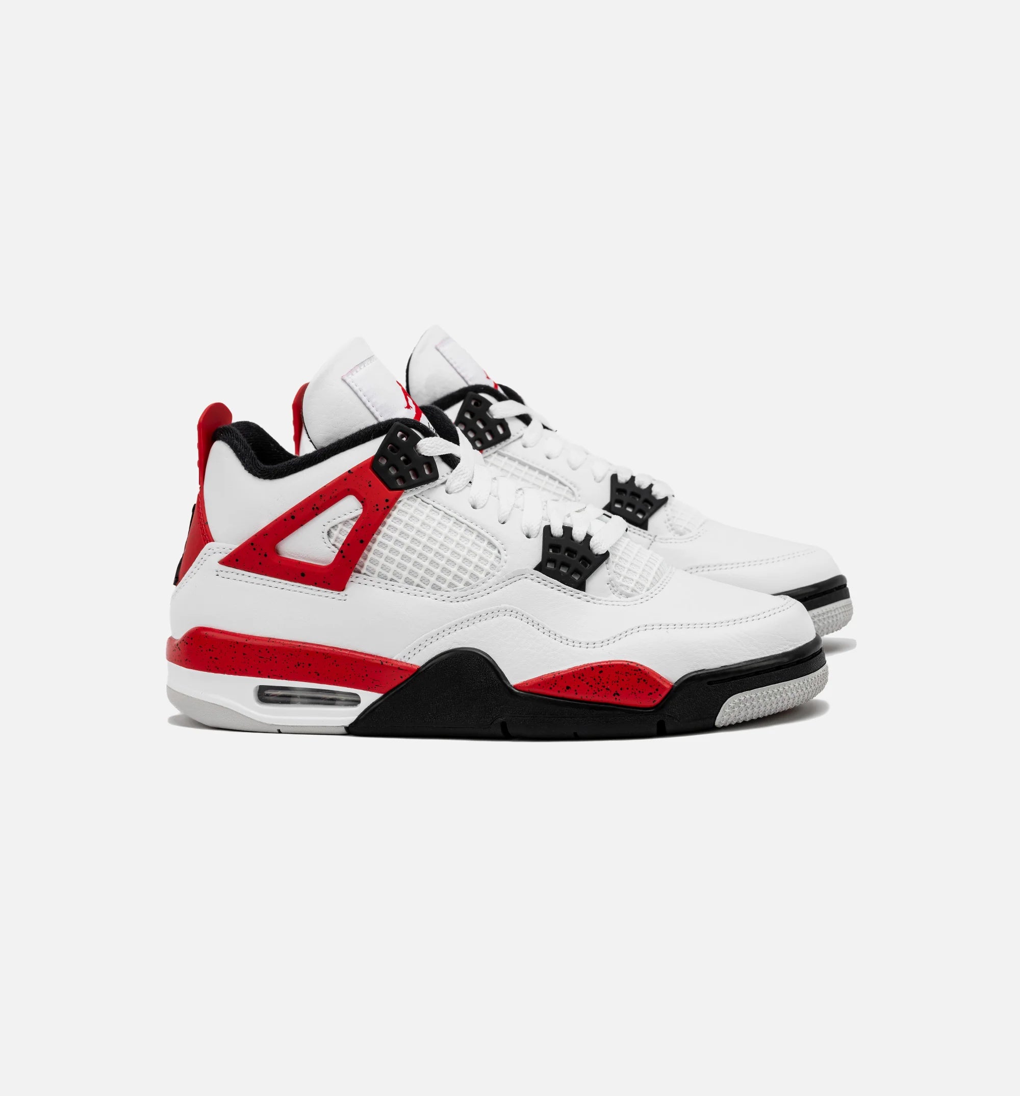 Air Jordan 4 Retro Red Cement Mens Lifestyle Shoe White Red Limit One Per Customer