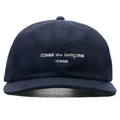 Embroidered Logo Cap Navy