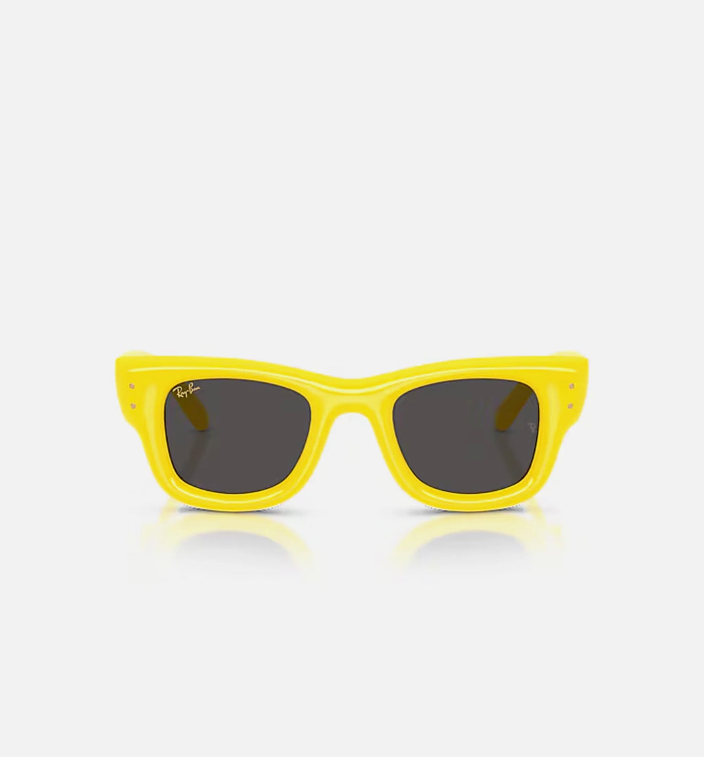 The Wayfarer Puffer by AAP Rocky Mens Sunglasses Yellow