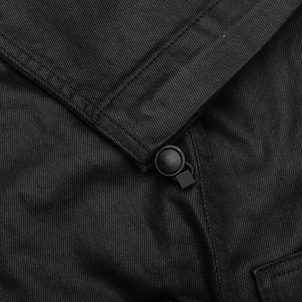 Fugitive Cargo Waxed Pants Black