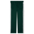 Womens Star Wide Leg Jogging Pant Bright Green