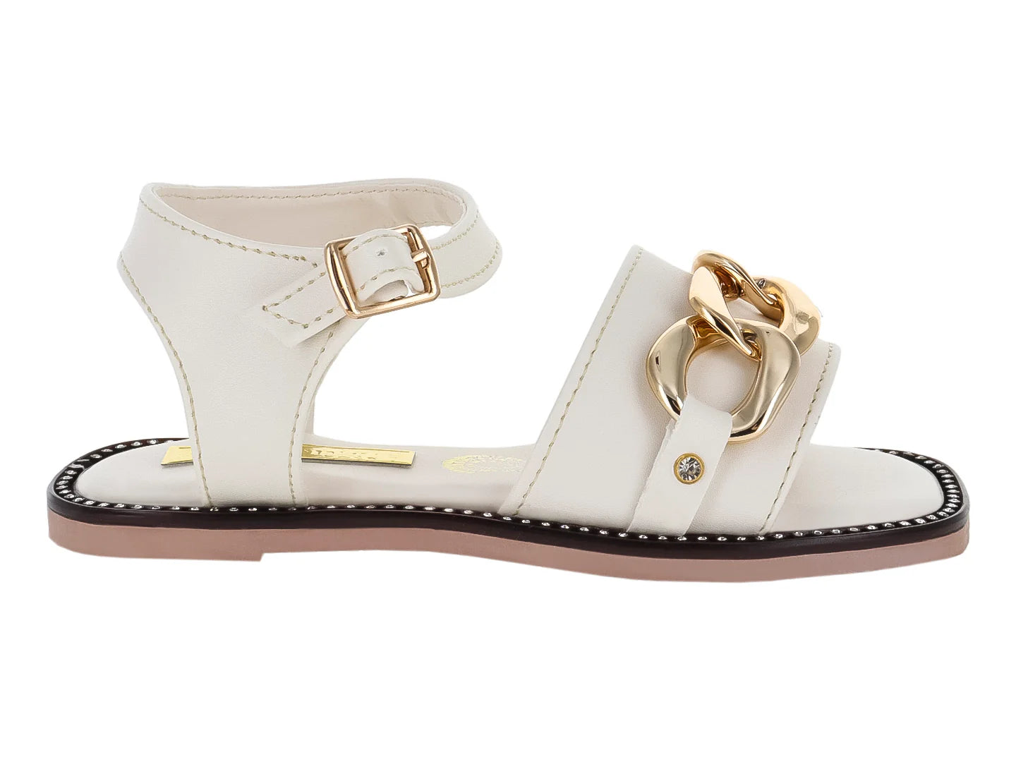 Sandalias Mia Bonita Latte para Niña