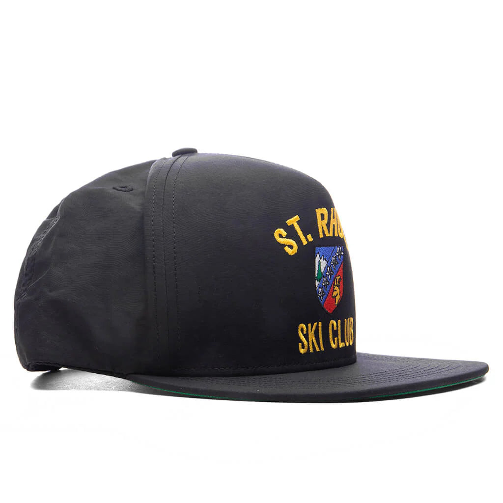 St Rhude Nylon Structure Hat Black