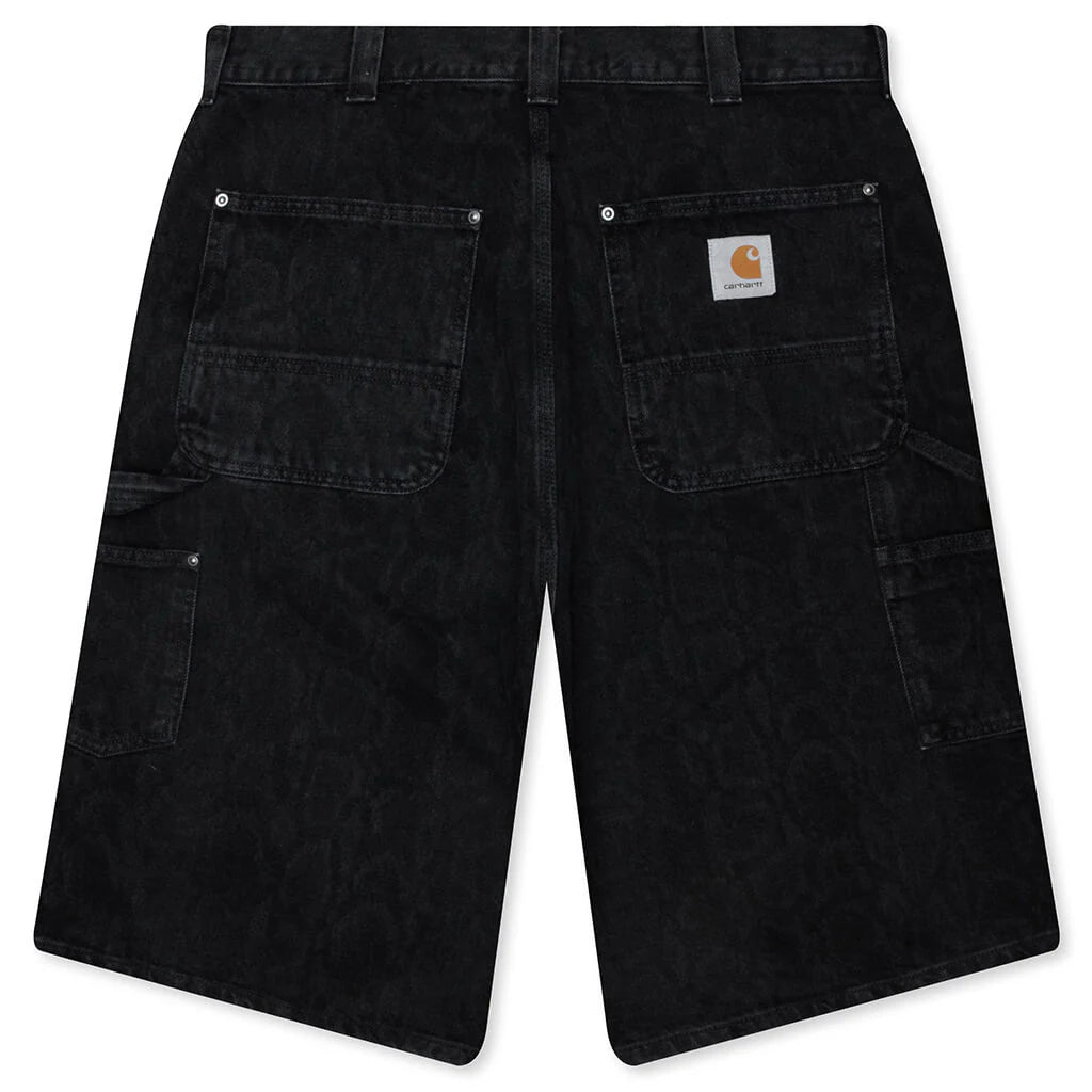 OG Double Knee Short Snake Camo Black