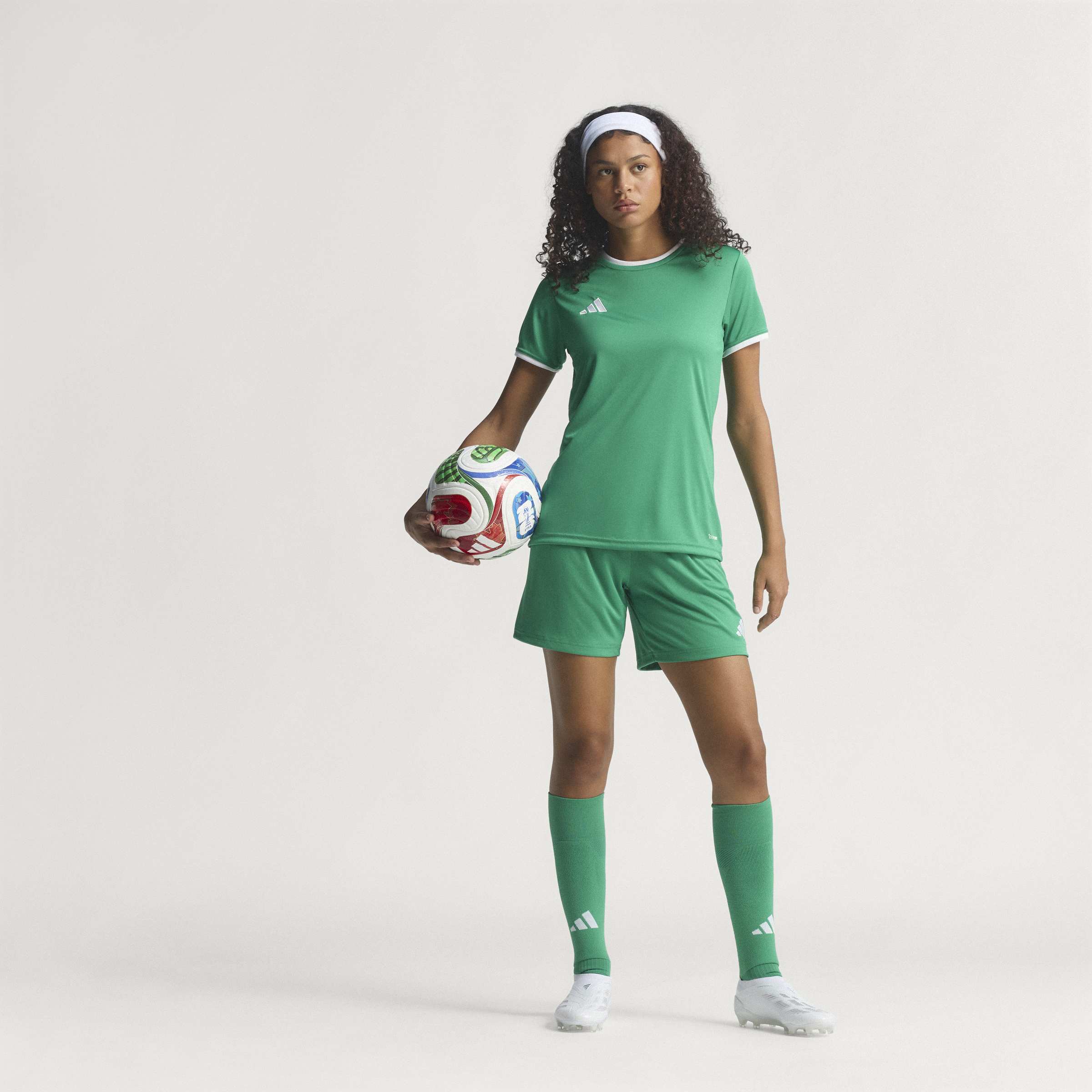 adidas FIFA World Cup 26 Trionda Pro Soccer Ball White Blue Red