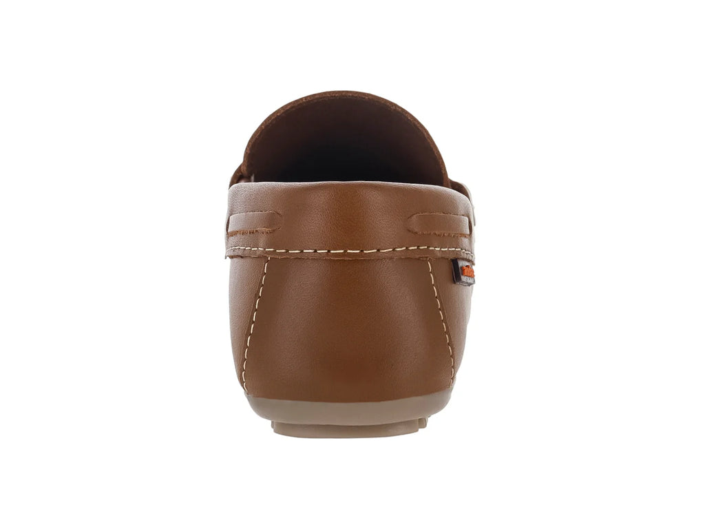 Zapatos Mocasín Coqueta Café para Niño