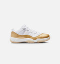 Air Jordan 11 Retro Low Mothers Day Womens Lifestyle Shoe White Metallic Gold Team Gold Free Shipping