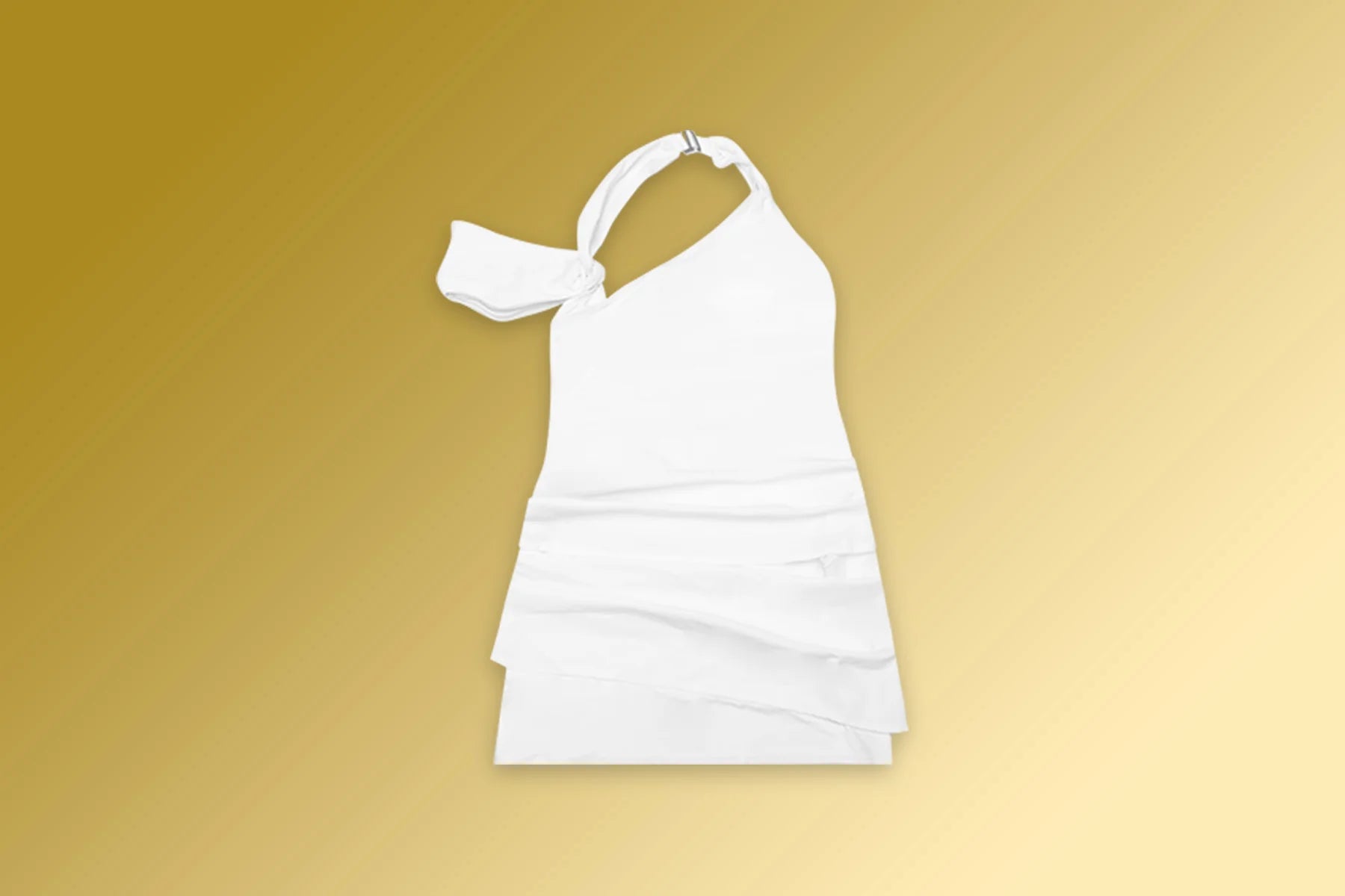 Womens NRG HE Layered Dress White