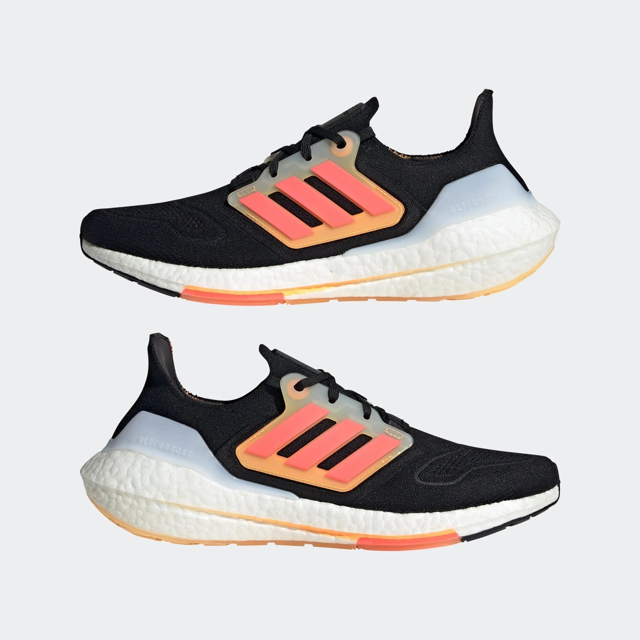 adidas Ultraboost 22 Black Turbo Flash Orange
