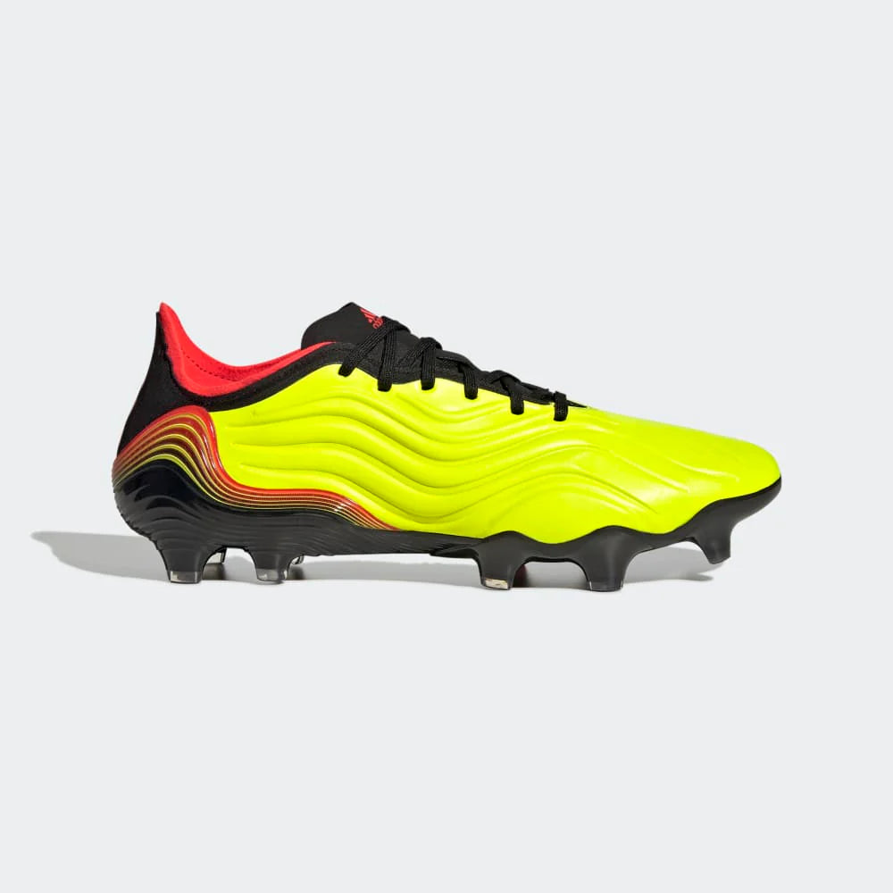 adidas Copa Sense 1 FG Firm Ground Soccer Cleats Yellow Red Black