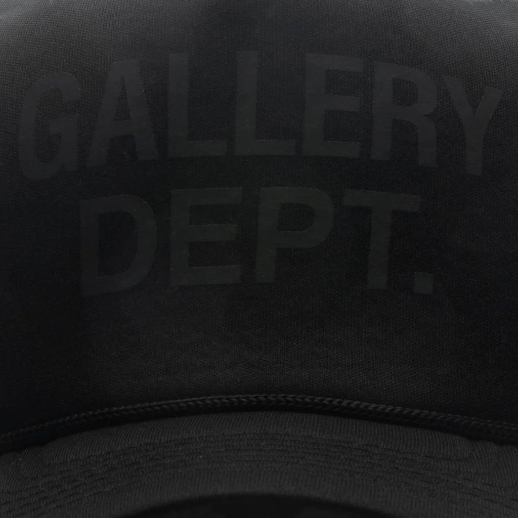 GD Logo Trucker Cap Black Black