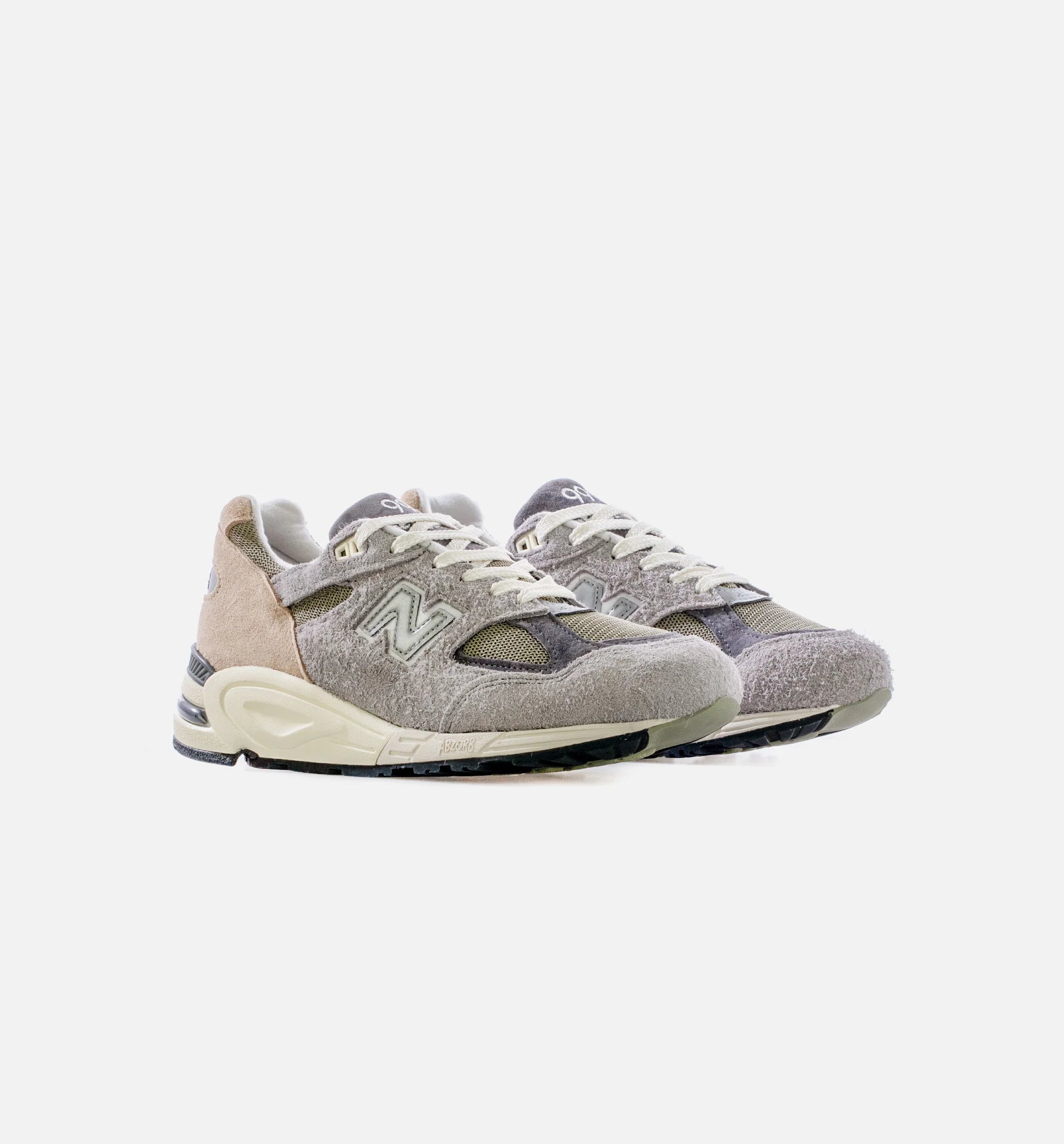 Teddy Santis Made in USA 990V2 Mens Running Shoe Grey Tan
